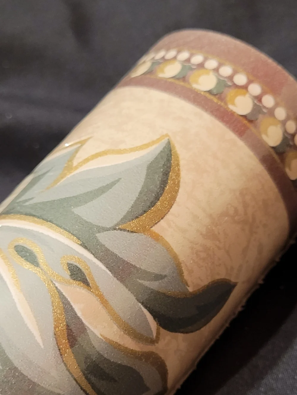NEW Vintage Seabrook Designs Wallpaper Border FR941B Lot of 5 Rolls